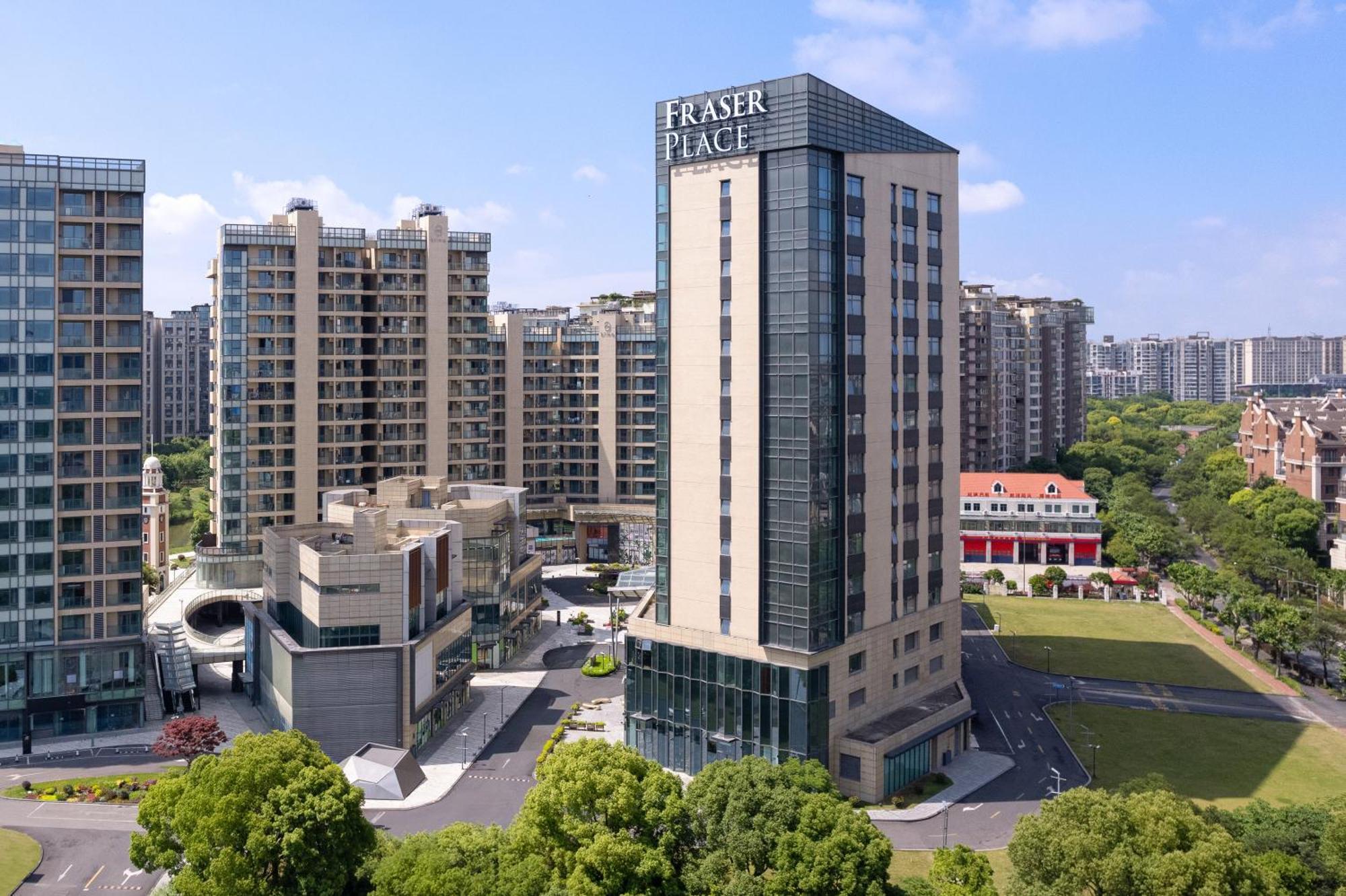 Fraser Place Wujiaochang Shanghai - Adjoin Business Center, Free Minibar Eksteriør bilde