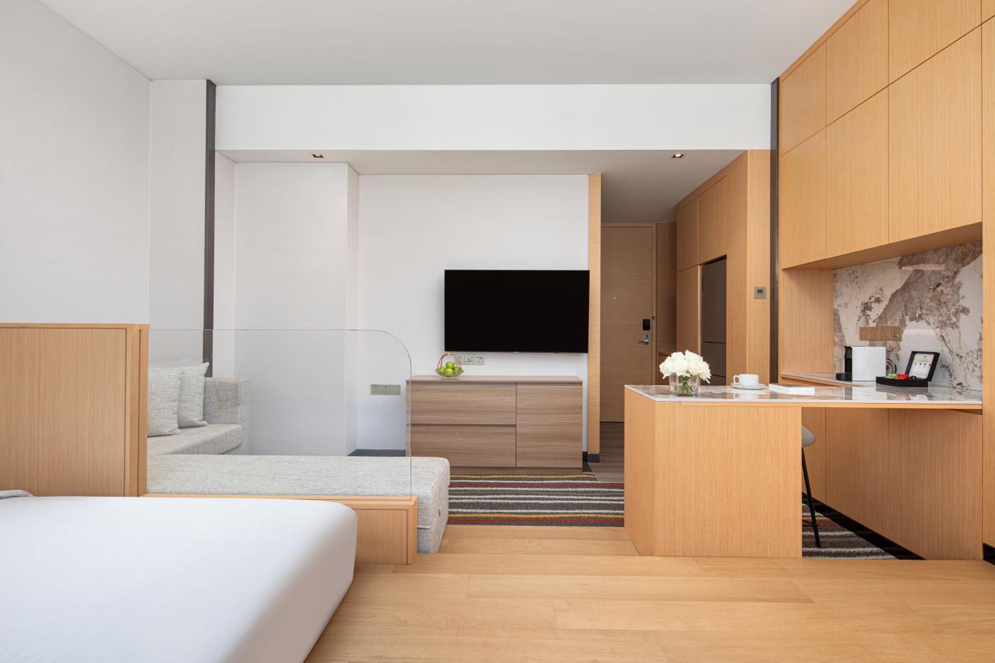 Fraser Place Wujiaochang Shanghai - Adjoin Business Center, Free Minibar Eksteriør bilde