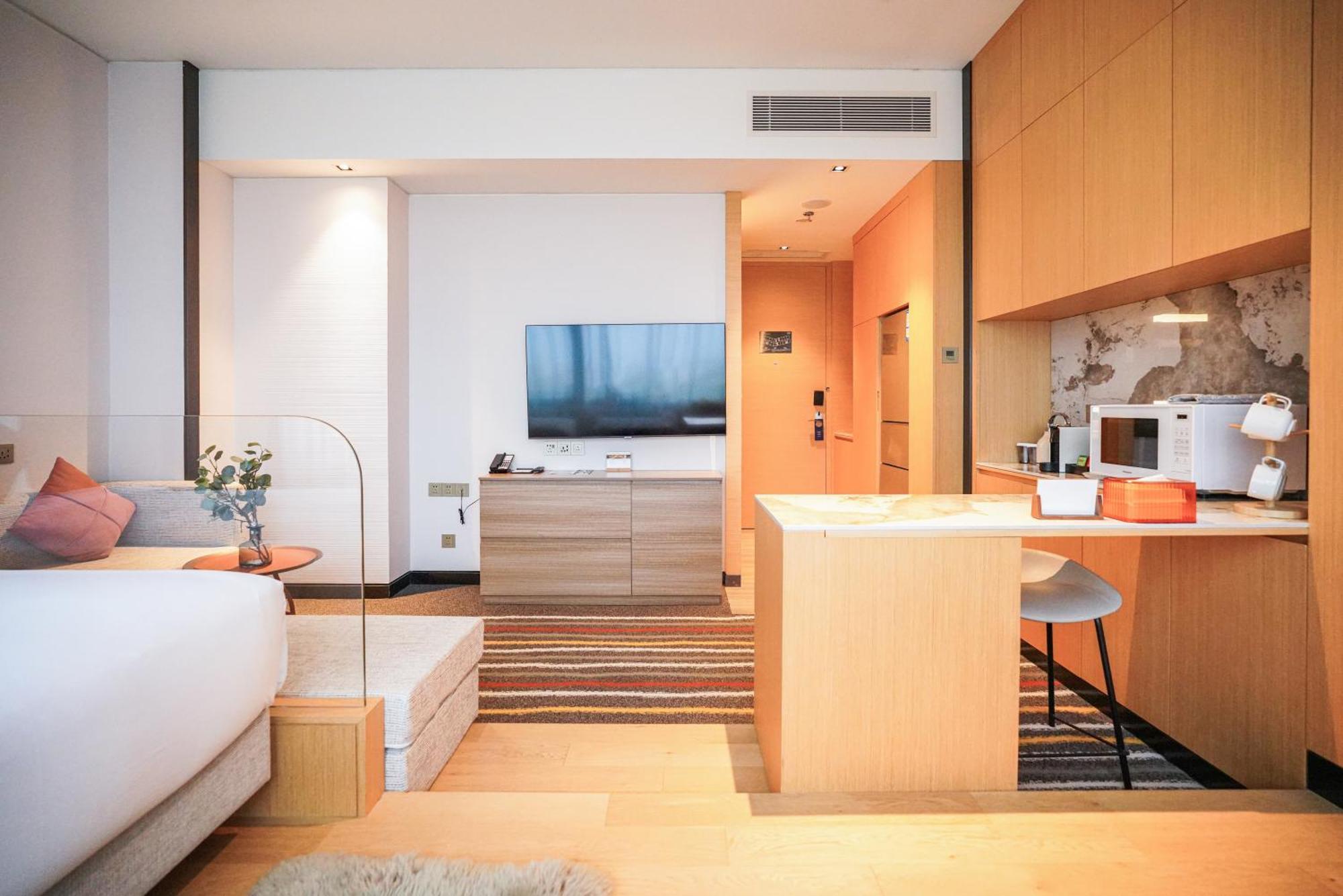 Fraser Place Wujiaochang Shanghai - Adjoin Business Center, Free Minibar Eksteriør bilde